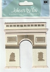 Jolee’s by You 3-D Paris France French ARC DE TRIUMPH 56319 FAST FREE Ship! WOW!
