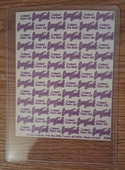 Lisa Frank Sticker Sheet Cheer Bears