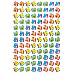 800 Fun Red Sticker Decals for Kids Incentives and Rewards 4 Designs 8 Sheets