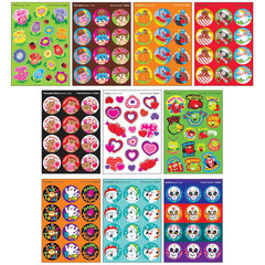 Stinky Stickers Variety Pack; 336 Ct.; 70 Designs, 8 Scents
