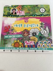 Art by Marlene BACK TO NATURE Studio Light paper Elements Arty Pad Stamps Vellum