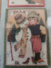 MARY ENGELBREIT DIMENSIONAL WINTER STICKERS NEW IN PACKAGE