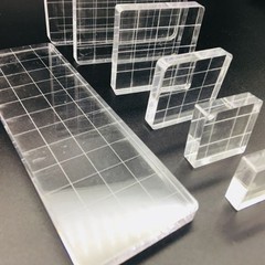 7pcs High Transparency Acrylic Block DIY Seal Stamp Scrapbooking Album