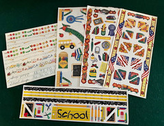SCHOOL Stickers & Border Sheets MMBI~Stickopotamus~Tie Me to The Moon U Pick~New