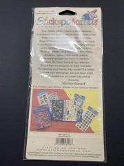 Vintage Stickerpotomus Sticker Set Handprints 90s Retro Brand New Sealed