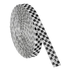 3 Yard Rhinestone Ribbon, 4mm x 4mm Crystal Rhinestone Strips, Black