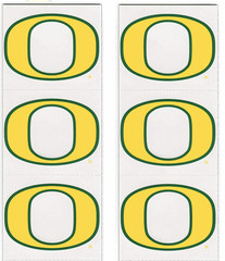 University of Oregon Ducks Scrapbook Kit: paper & stickers NCAA