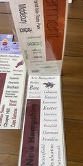 JoAnn States USA Travel Scrapbook Essentials Value Sticker Packs Craft Lot Of 7