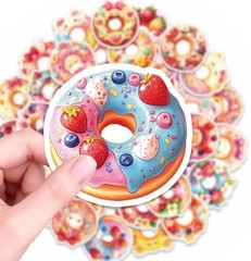 Random Cute Kawaii Donut Stickers 3PCS Set | Japan Only | Free Shipping