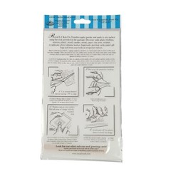 Morning Glory Houses Rub-On Transfers #FIT-249 By Royal & Langnickel 2001