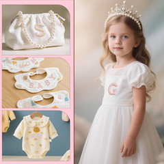 Cute 26 English Letters Patch Stickers, A-Z Alphabet Applique with Pearls and Sm