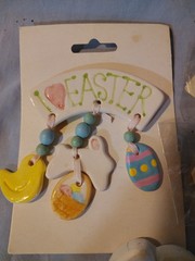 Misc. Easter Scrapbooking Crafting Supplies. Easter Pins.