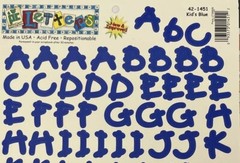 KID’S BLUE ALPHABET Stickers (125+pc)Provo•Card Making •Letters•Words•Journaling
