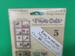 Rebecca Sower Mini FRESH CUTS Cut-Out Embellishments EK 4 Packs Of 5 Sheets Lot