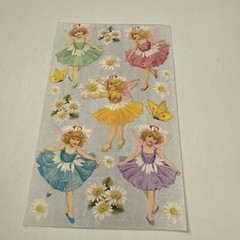 Punch Studio Sticker Sheet Fairies Pixies PD6