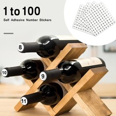 Number Stickers, Number Stickers 1-100, 2500 PCS Vinyl Consecutive Number 25 for