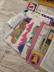 Large Ephemera Lot Game Theamed Junk Journaling Crafting Paper Crafts Over 250 P