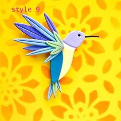 Hummingbird bird metal cutting dies cut machine cutter die