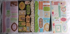 3Birds Let The Moment Stick – Set Of 40 Stickers Sheets 6″x12″ /542