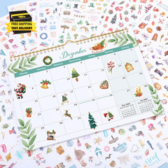 Seasonal Planner Stickers, 1000+ Calendar Stickers Monthly Holiday Sticker Plann