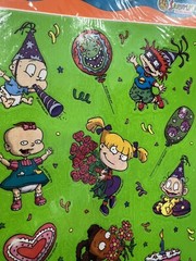 2000 Vintage Rugrats Stickers New Sealed Nickelodeon 2 sheets SANDYLION Viacom