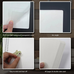 Reusable Sticker Collecting Book Storage Album Stickers Organizer Collection Not