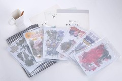 17 Types 48PCS Real Dried Pressed Flowers Leaf Plant Herbarium for Colorful