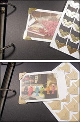 10 Sheet (240-Pack) Photo Corners Self Adhesive Photo Foto Corner Stickers for S
