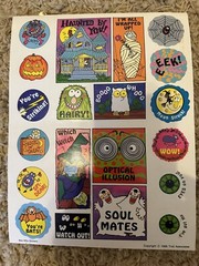 vintage 80, 90s Great Stickers Troll Associates Reading Book Club School