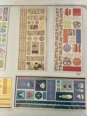 Lot of 6 Creative Memories Jumbo Great Length Stickers Holiday Party Time Formal