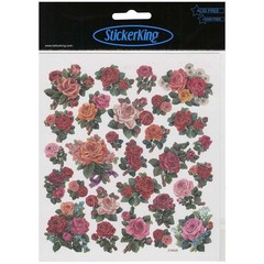 Multicolored Stickers Classic Roses