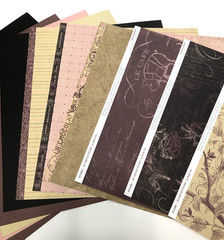 MY REFLECTIONS LA BELLE VIE Close to My Heart Paper Pack & Stickers 2 Stamp Sets