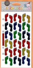 Stickopotamus Stickers – Colorful Glittery Footprints – Free Shipping