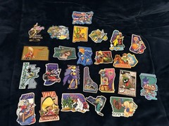 Looney Tunes Sticker USA States 24 Different Stickers Bugs, Taz Foghorn READ
