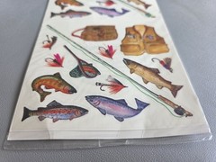 Frances Meyer FMI Fishing Fun Stickers Acid and Lignin Free Made in USA New