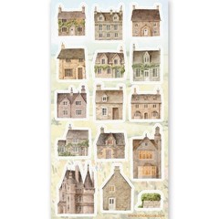 Stickii – House Stickers – Charming Cottages Sticker Sheet – Stationery & Crafts