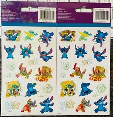 399 Sticker Stitch Little Mermaid My little Pony Frozen Princess Girl Themed Lot