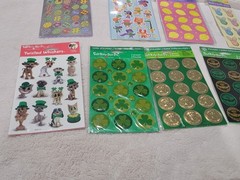 Lot Of 17 Packs American Greetings Stickers Halloween, Christmas, St. Patrick’s
