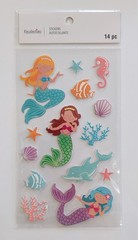 Mermaids & Sea Life Scrapbooking Stickers By Recollections