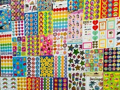 399 Stickers Mxd Themes Cute Star Pet SCRATCH N SNIFF Scented STICKER Collection