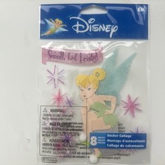 Disney TinkerBell Pixie 3D Sticker Collage Dimensional Scrapbook 8 Pcs