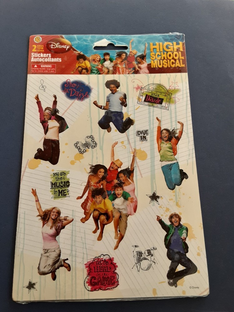 Sandylion High School Musical Stickers package