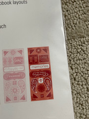Chatter Box Sticker Fuzz Red/Scarlett
