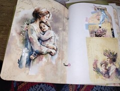 » A Mother’s Love » Junk Journal Scrapbook USA Seller