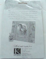 NEW SEALED K & Company English Floral Frames Tags Dimensional 7 Stickers – 55447