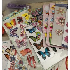 Mixed Lot Scrapbooking Crafting Stickers Holiday and All Occasions Most Unopened
