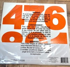 Recollections Orange Alphabet & Number Stickers 74 Pc Set 359829