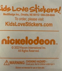 GARFIELD CIRCLE #3 Stickers Nickelodeon•Animal•Cat•Chubby•Cartoon•Card Making•