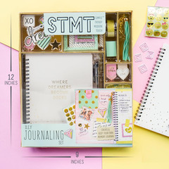 D.I.Y. Dreamers Become Doers Journaling Set, Stationery Set, Bullet Journal Kit,