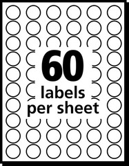 Avery Removable Green Dot Labels 840 Count Pack of 2